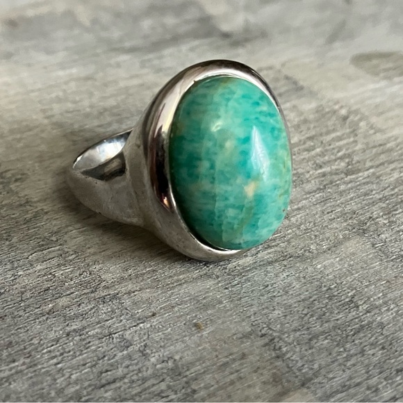 Other - Men’s Sterling Silver Gemstone Ring
